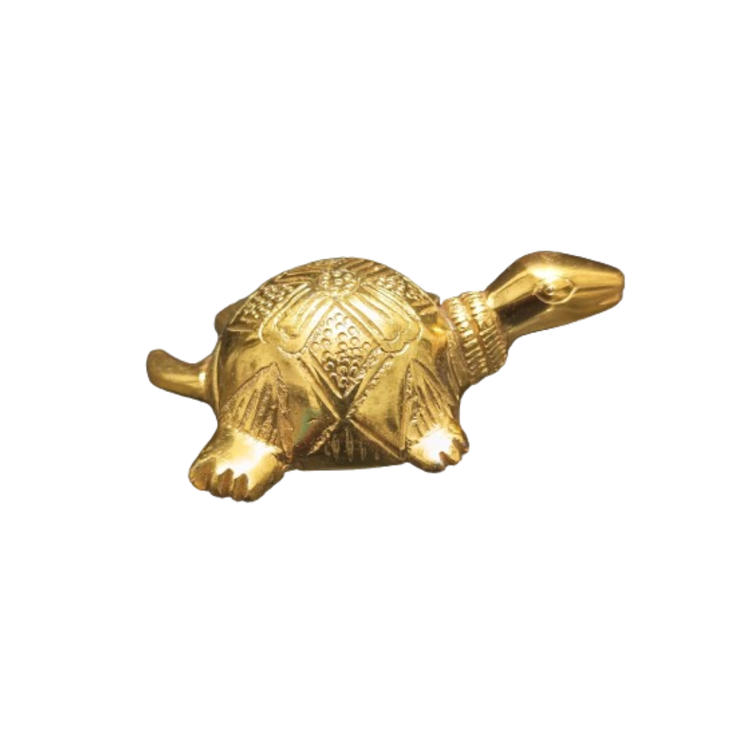 Kachhua (Tortoise) Brass for Office Table or Home Wealth 210gm weight